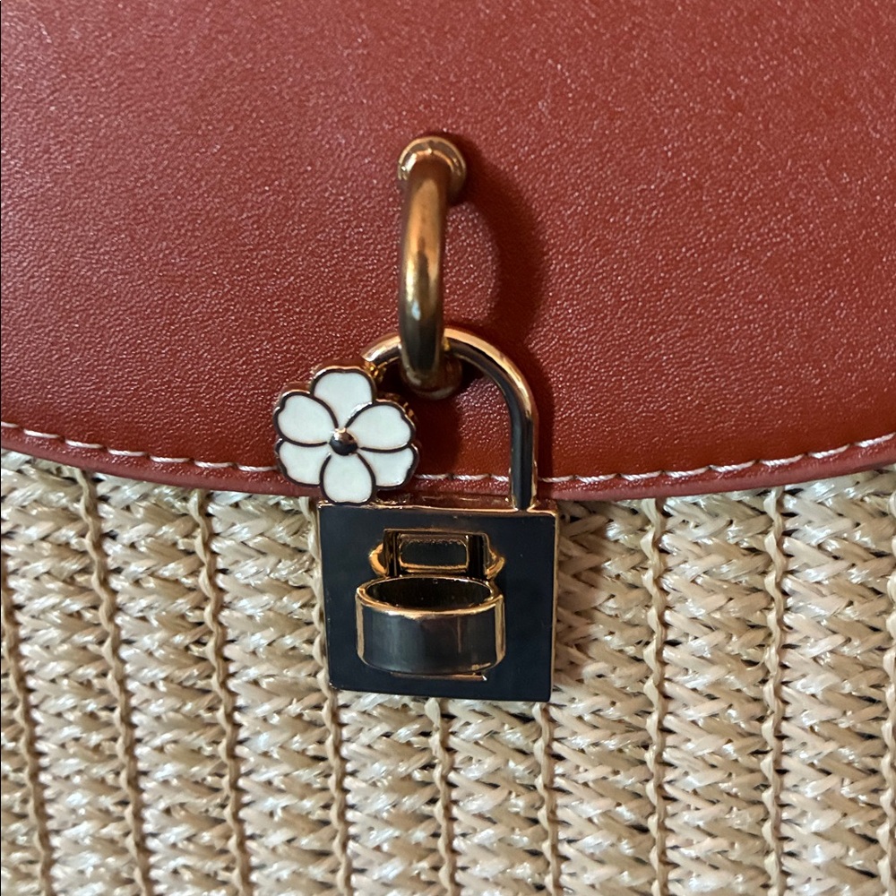 Petit Raffia Handbag - Picture 4 of 10